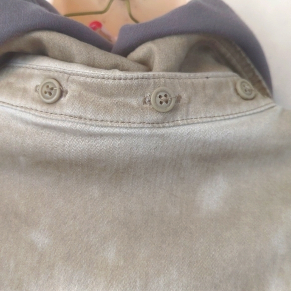 Free People Knit Hooded Twill Jacket - Picture 12 of 16